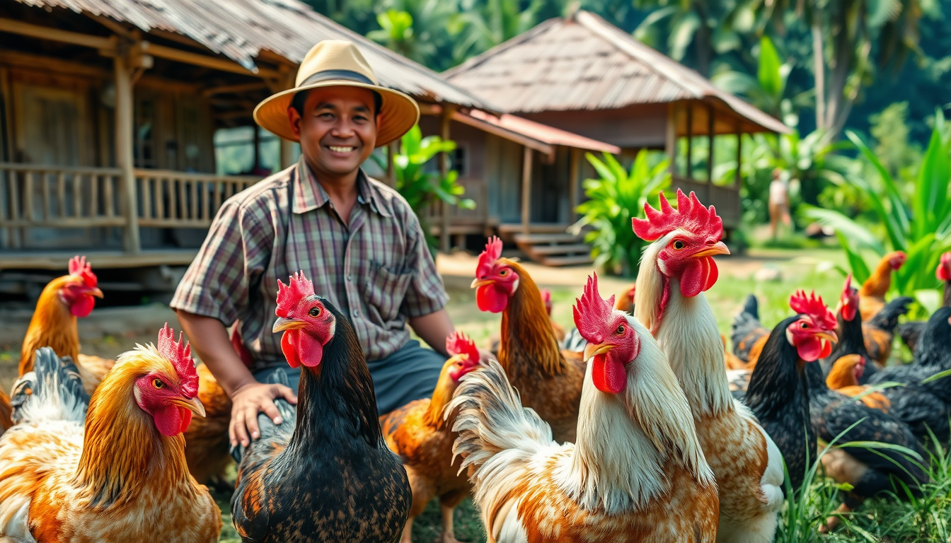 tips ternak ayam kampung