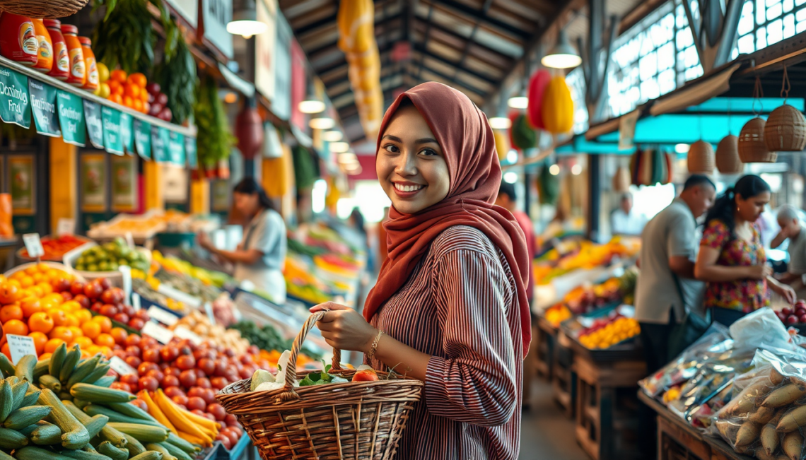 arti mimpi belanja di pasar