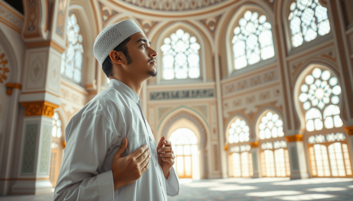 arti mimpi melihat laki laki sholat