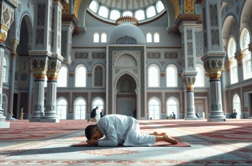 arti mimpi sholat di masjid