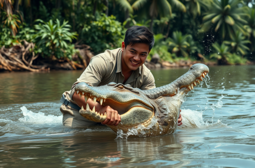 mimpi menangkap buaya