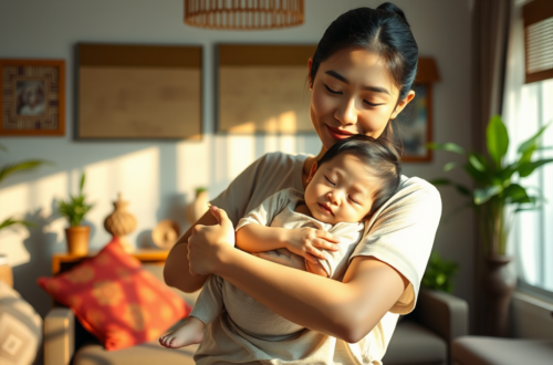 mimpi menggendong anak kecil